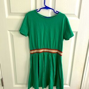 Gorgeous  green play dress from Boden kids. Size 10.
